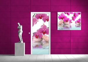Fototapety na dveře Orchids 2 vlies 91 x 211 cm