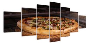 Obraz pizza - obraz do kuchyně (210x100cm)