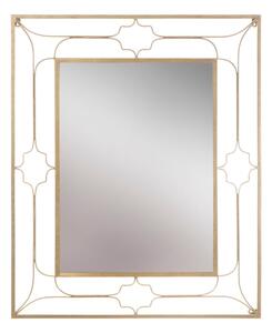 Nástěnné zrcadlo ve zlaté barvě Mauro Ferretti Balcony, 80 x 100 cm