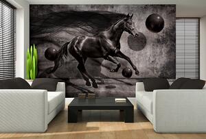 3D Fototapeta Kůň vlies 104 x 70,5 cm