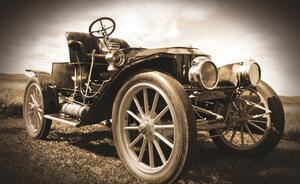 Fototapeta Vintage car vlies 152,5 x 104 cm