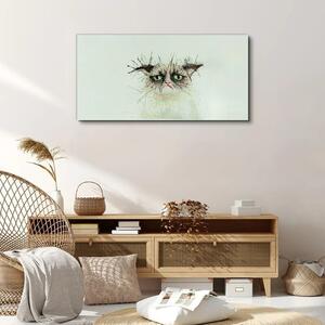 Obraz na plátně Obraz na plátně Akvarel kočičí zvíře