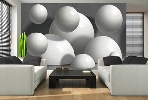 3D Fototapeta Balls papír 254 x 184 cm