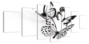 Obraz motýlů (210x100cm)
