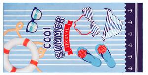Tutumi Plážový ručník / osuška 87x170cm cool summer modrý