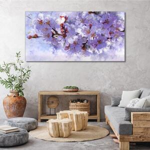 Obraz na plátně Obraz na plátně Malování větví květiny