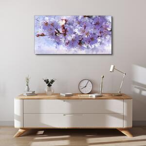 Obraz na plátně Obraz na plátně Malování větví květiny