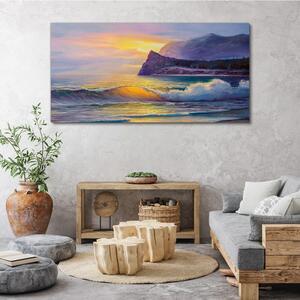 Obraz na plátně Obraz na plátně Pobřežní slunce