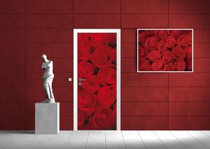 Fototapeta na dveře Red roses samolepící 91 x 211 cm