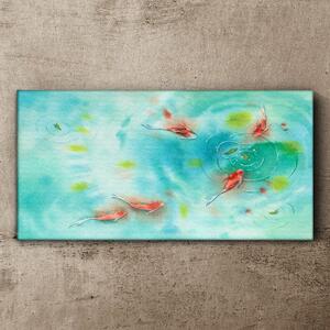 Obraz na plátně Obraz na plátně Lake voda zvířata ryby