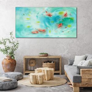 Obraz na plátně Obraz na plátně Lake voda zvířata ryby