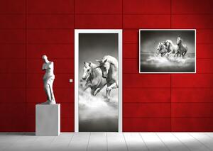 Fototapeta na dveře Cválající koně vlies 91 x 211 cm