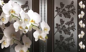 Fototapeta Twigs orchid vlies 152,5 x 104 cm