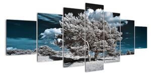 Strom v zimě, obraz na zeď (210x100cm)