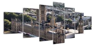 Britský parlament, obraz (210x100cm)