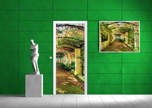 Fototapeta na dveře Zahradní pergola samolepící 91 x 211 cm