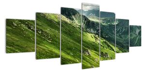 Pohoří hor - obraz na zeď (210x100cm)