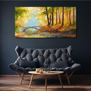 Obraz na plátně Obraz na plátně Malířský lesní most