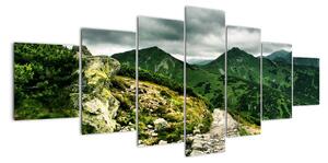 Horská cesta - obraz na stěnu (210x100cm)