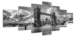 Tower Bridge - moderní obrazy (210x100cm)