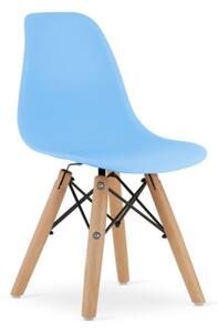 Bestent Dětská židle skandinávský styl Classic Blue
