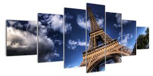 Eiffelova věž - obraz (210x100cm)