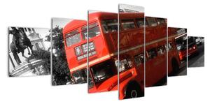 Anglický autobus Double-decker - obraz (210x100cm)