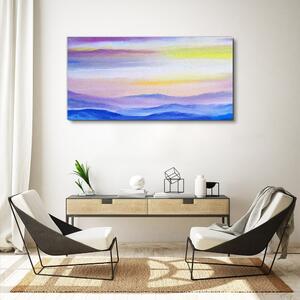 Obraz na plátně Obraz na plátně Abstrakce moře mraky
