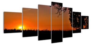 Obraz západu slunce (210x100cm)