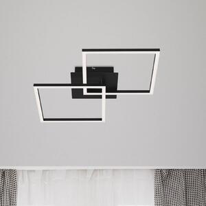 LED stropní světlo Frame 2 zdroje Switch dim černá
