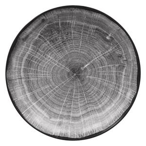 WOODART talíř hluboký pr. 23 cm, šedý