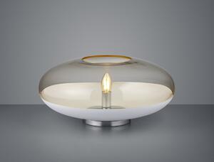 TRIO Stolní lampa Oval White Ø 40 cm