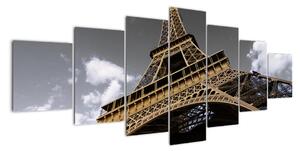 Eiffelova věž - obraz (210x100cm)