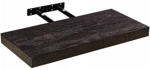 Police MDF deska Stilista 110 x 23,5 cm tmavý buk