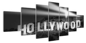 Nápis Hollywood - obraz (210x100cm)