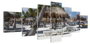 Plážový resort - obrazy (210x100cm)