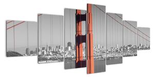 Golden Gate Bridge - obrazy (210x100cm)