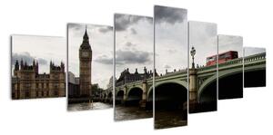 Londýn - moderní obraz (210x100cm)