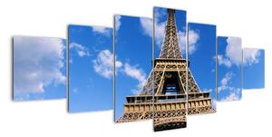 Eiffelova věž - moderní obraz (210x100cm)