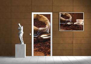 Fototapeta na dveře Coffee beans vlies 91 x 211 cm