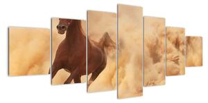 Cválající kůň - obraz (210x100cm)