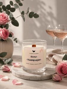 Sójová svíčka - Rose Champagne