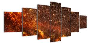 Vesmírné nebe - obraz (210x100cm)