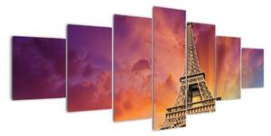 Eiffelova věž - moderní obraz (210x100cm)
