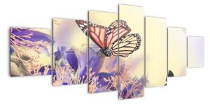 Motýli - obraz (210x100cm)