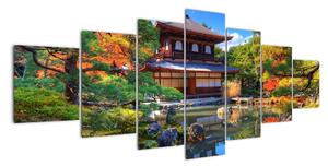 Japonská zahrada - obraz (210x100cm)