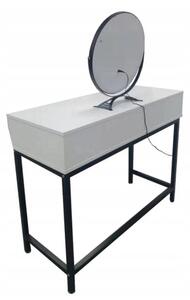Bestent Toaletní stolek s LED zrcadlem Estel Black