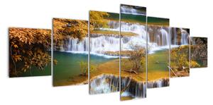 Vodopád - obraz (210x100cm)
