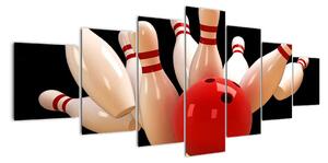 Bowling - obraz (210x100cm)