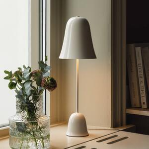 Globen Lighting Stolní lampa Blåklockan, barva slonová kost, výška 56 cm, Krémová / jantar, Obývací pokoj / jídelna, kov, Skandinávský
